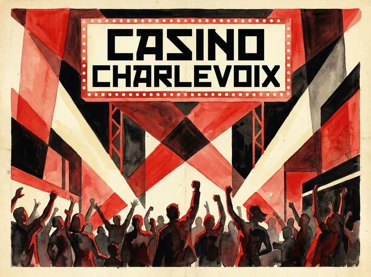 main gaming destination entertainment hub: Casino Charlevoix